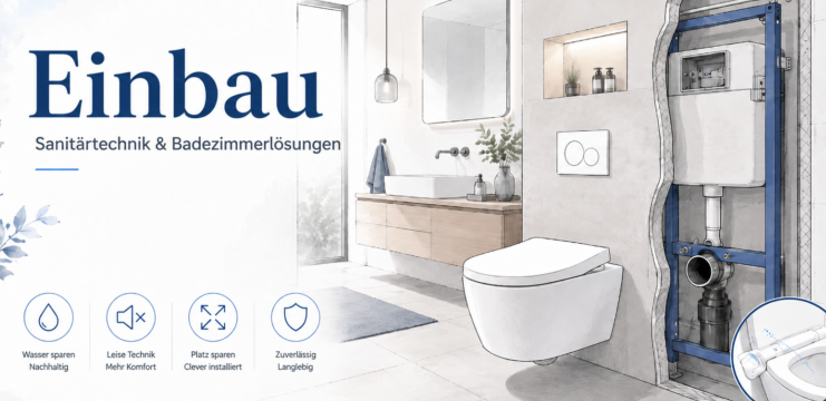 Einbau Dusch-WC (hängend)