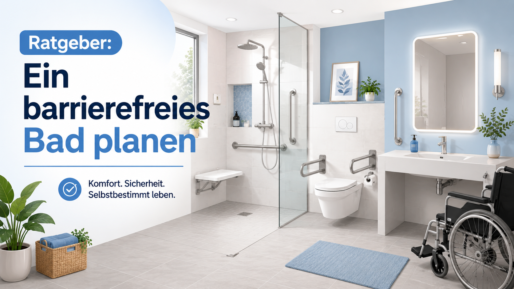 Ratgeber: Ein barrierefreies Bad planen
