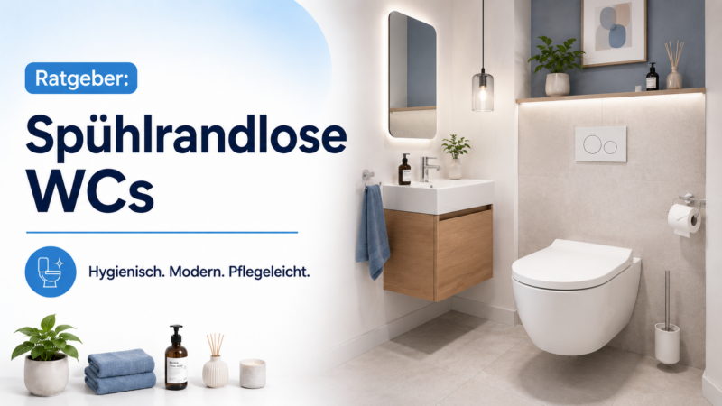 Wie funktionieren spülrandlose WCs?